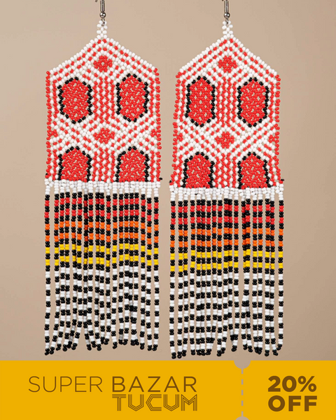 Brincos Kayapó - Joia Indígena | Tucum Brasil