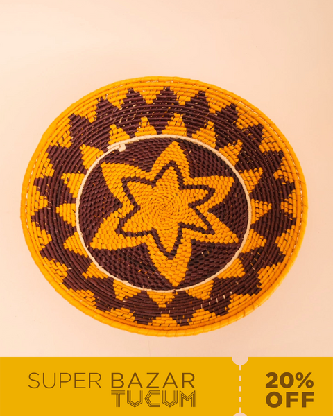 Cesto fruteira Tramas e Cores | Tucum Brasil