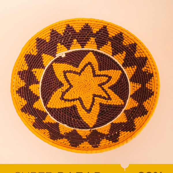 Cesto fruteira Tramas e Cores | Tucum Brasil