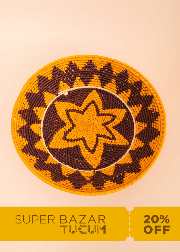 Cesto fruteira Tramas e Cores | Tucum Brasil