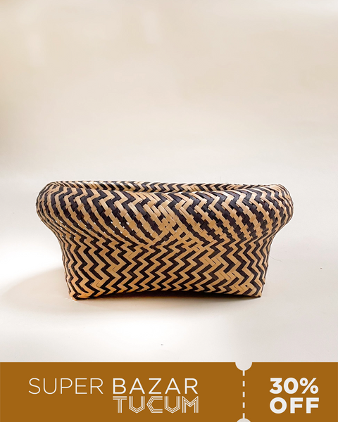 Cesto Teçume da Amazônia - Arte Indígena | Tucum Brasil