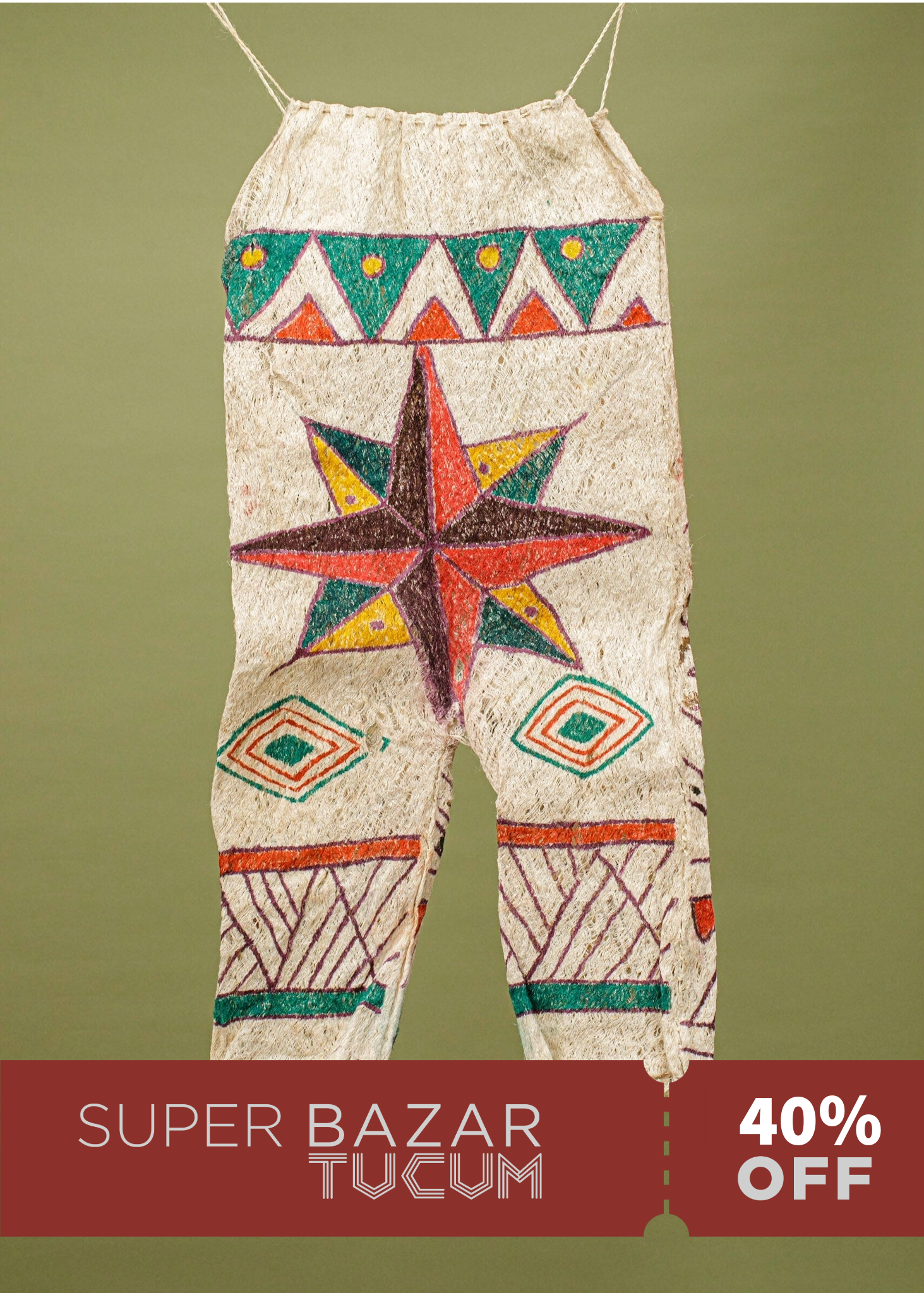 Roupa Tradicional Ticuna - Arte indígena Imagem principal do produto
