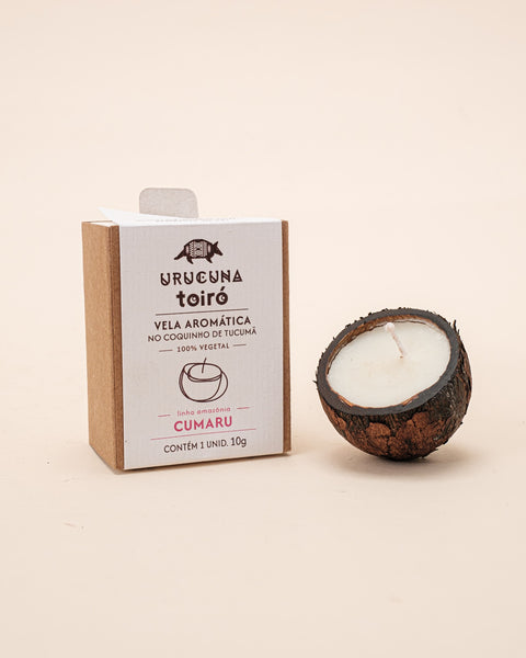 Kit pulseira Kamayurá + Vela aromática | TUCUM