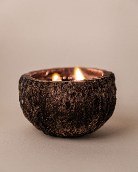 Vela aromática Proteção da Floresta no ouriço da castanha | Urucuna