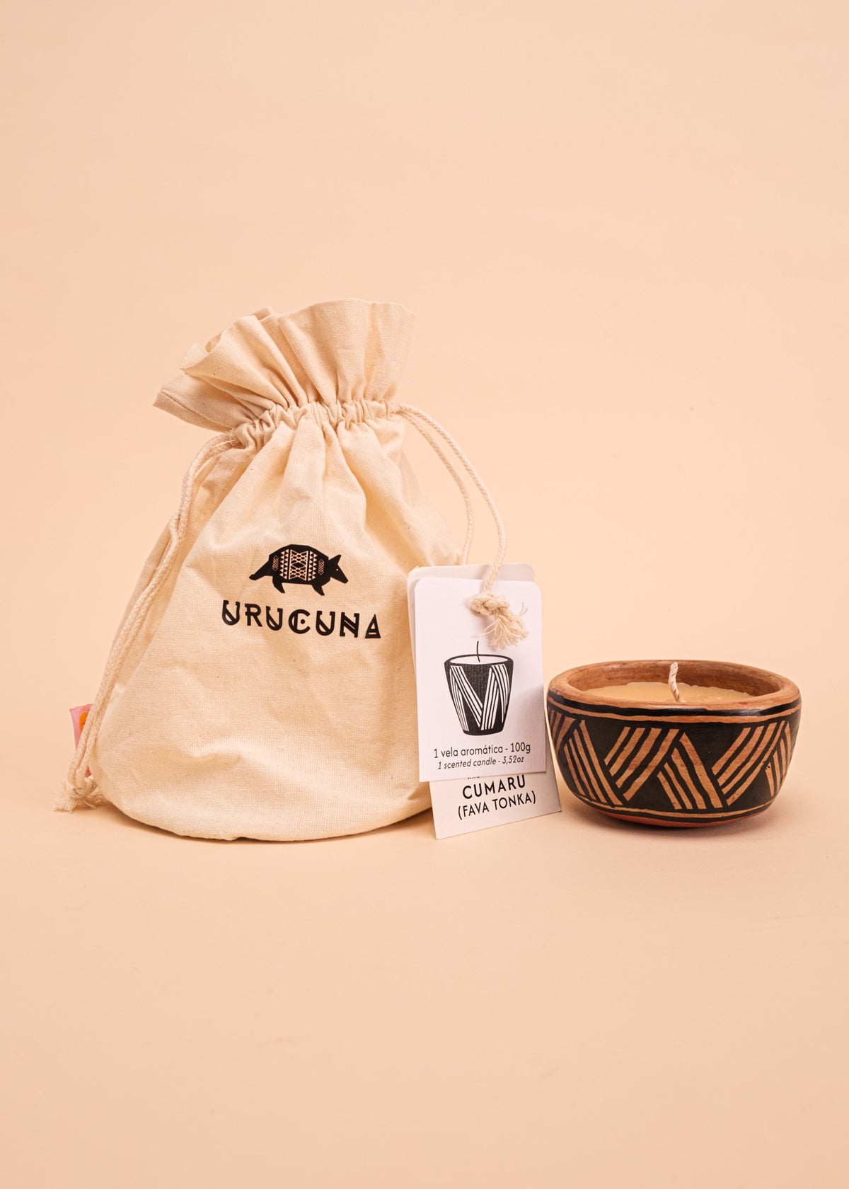 Vela na cerâmica Waurá | Tucum Brasil