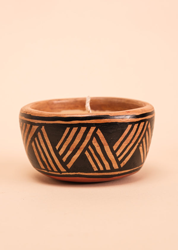 Vela na cerâmica Waurá | Tucum Brasil