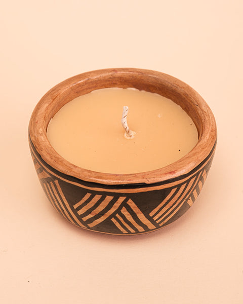 Vela na cerâmica Waurá | Tucum Brasil