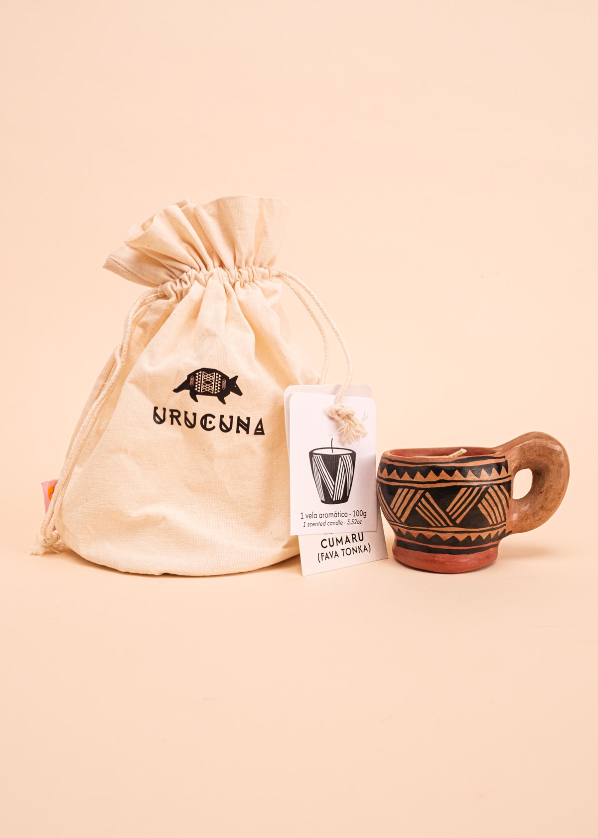 Vela na cerâmica Waurá | Tucum Brasil