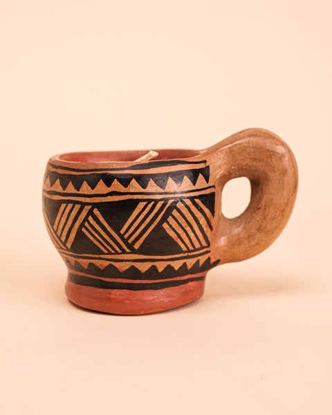 Vela na cerâmica Waurá | Tucum Brasil