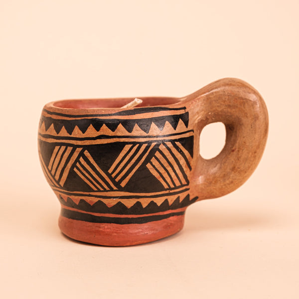 Vela na cerâmica Waurá | Tucum Brasil