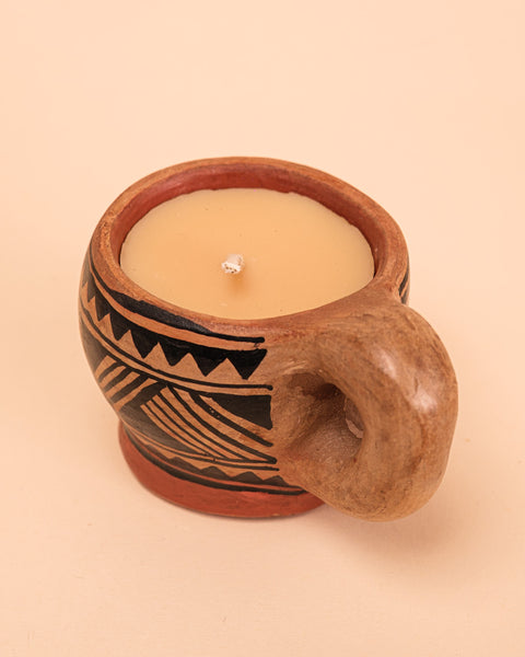 Vela na cerâmica Waurá | Tucum Brasil