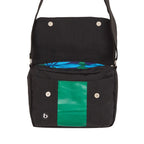 Bolsa Carteiro Bossa Nova Preta/Verde | Bossapack