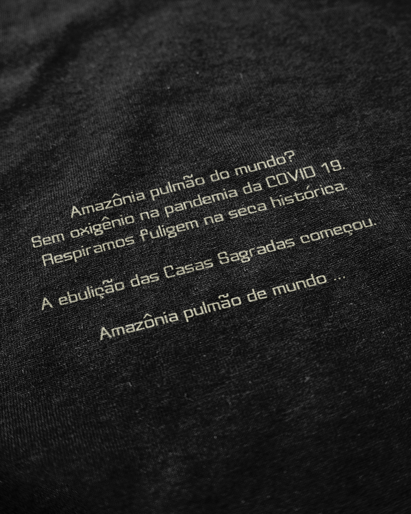 Kit camisa Pulmão do Universo + sabonete corporal MOMA | TUCUM