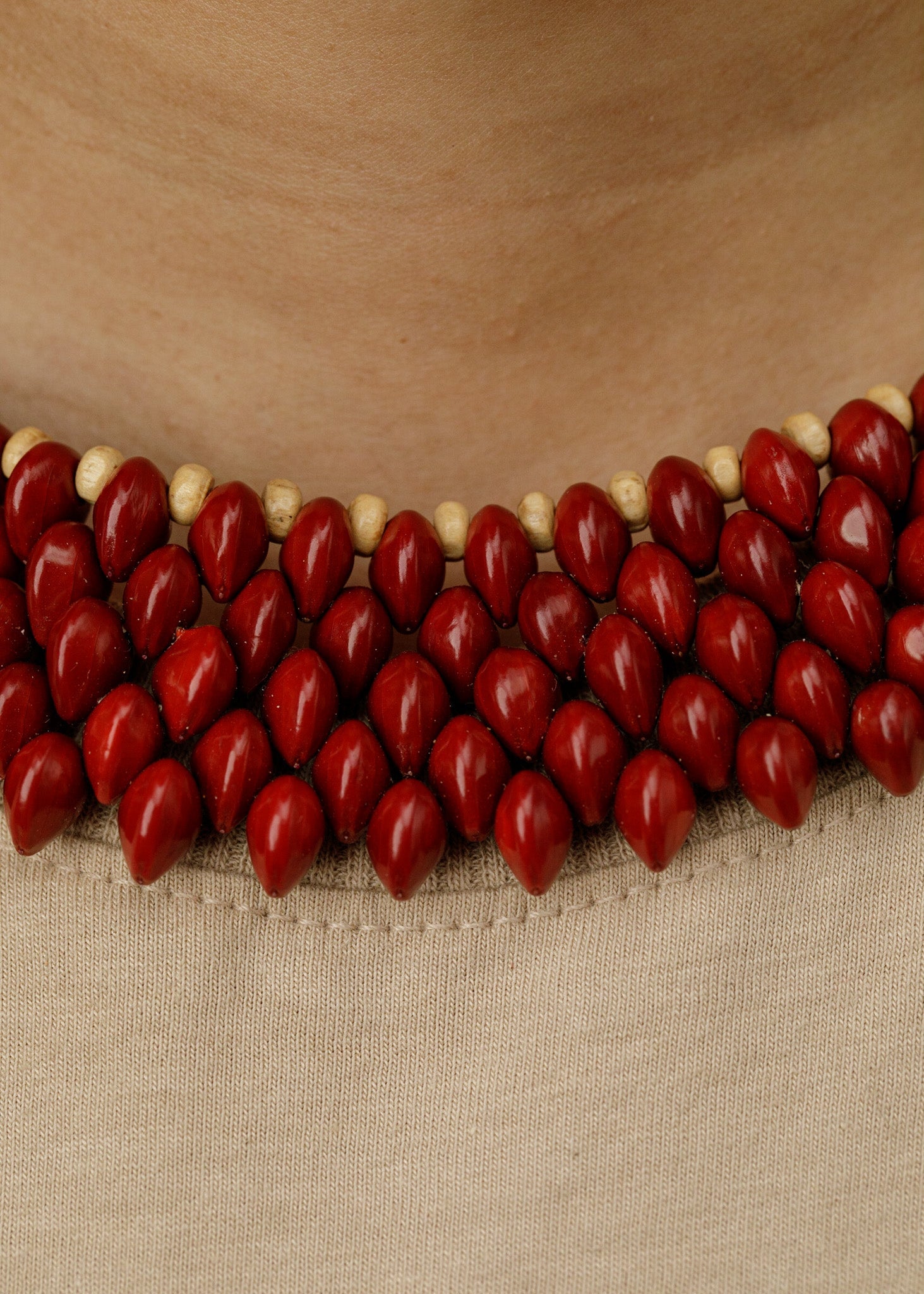 Gargantilha Pataxó - Joia indígena Imagem secundária do produto