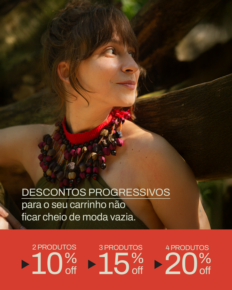  
As pulseiras indígenas de miçangas ou sementes, possuem autenticidade e tradição para quem valoriza a cultura e a arte indígena. Conheça as artes feitas à mão e descubra a beleza do artesanato ancestral. Adquira a sua agora, garanta 6% de desconto no PIX
