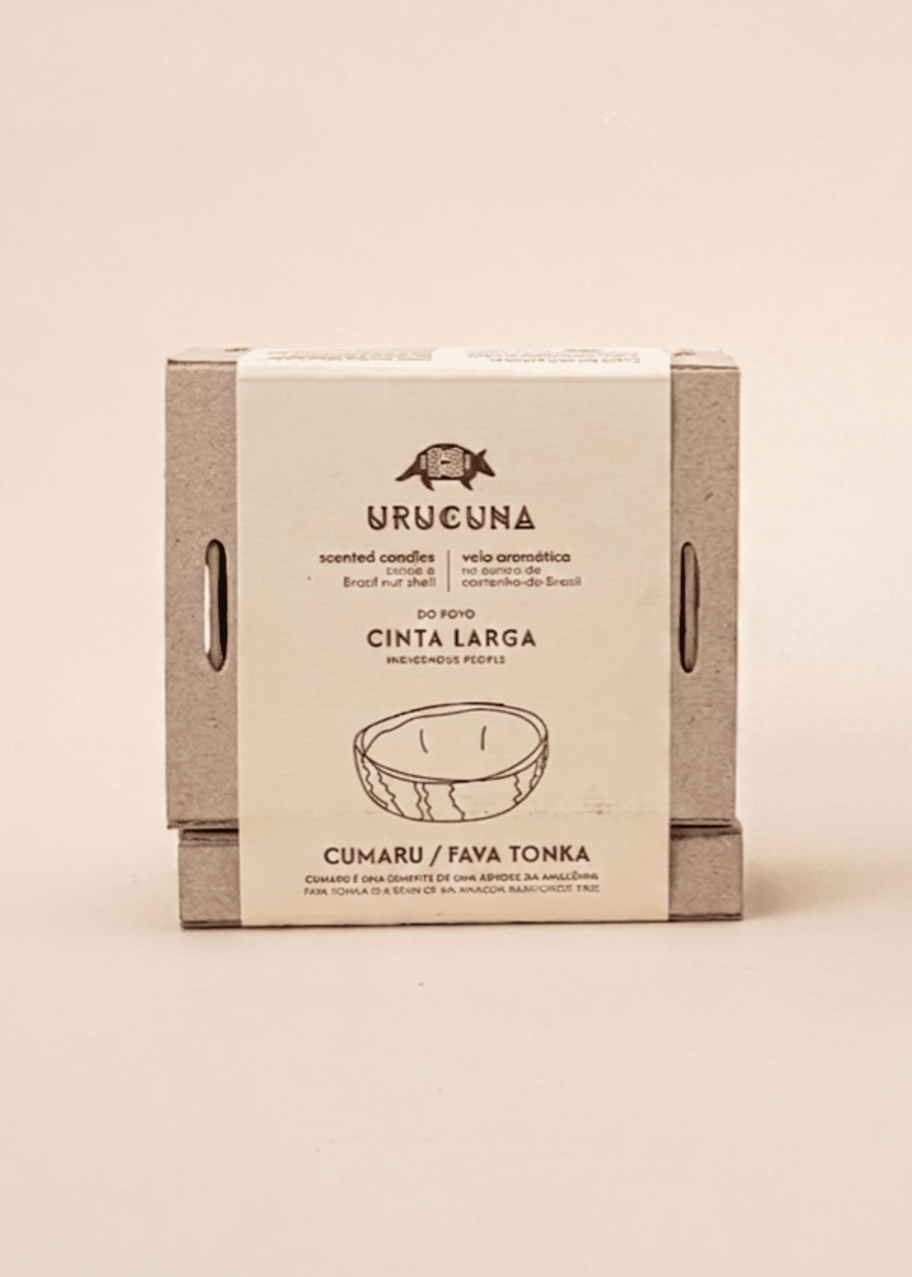 Vela aromática na cerâmica Waurá